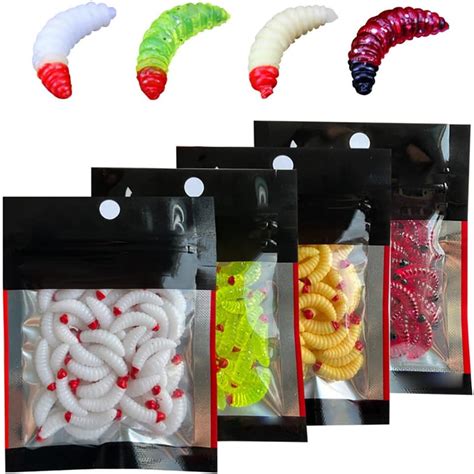 fake maggots halloween|artificial worms for fishing.